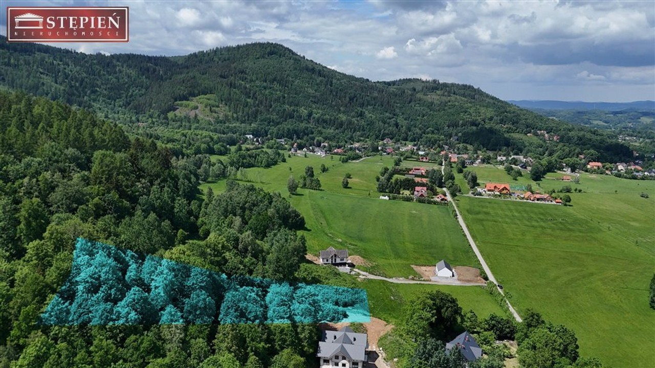 Działka na sprzedaż, 3894 m², Podgórzyn Miłków - Widok 3