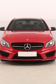 Mercedes-Benz Klasa CLA , Salon Polska, Automat, Skóra, Klimatronic, Tempomat,-2