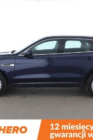 Jaguar F-Pace 20d Automat AWD Portfolio Panorama Tempomat Skóra Bi-Xenon Kamera PD-2