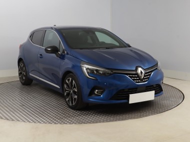 Renault Clio V , Salon Polska, Serwis ASO, GAZ, Skóra, Navi, Klimatronic,-1