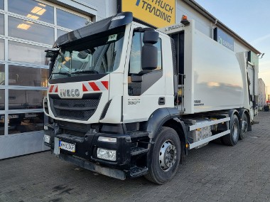 Iveco Stralis 330 Stralis 330, zabudowa śmieciarki Faun-1