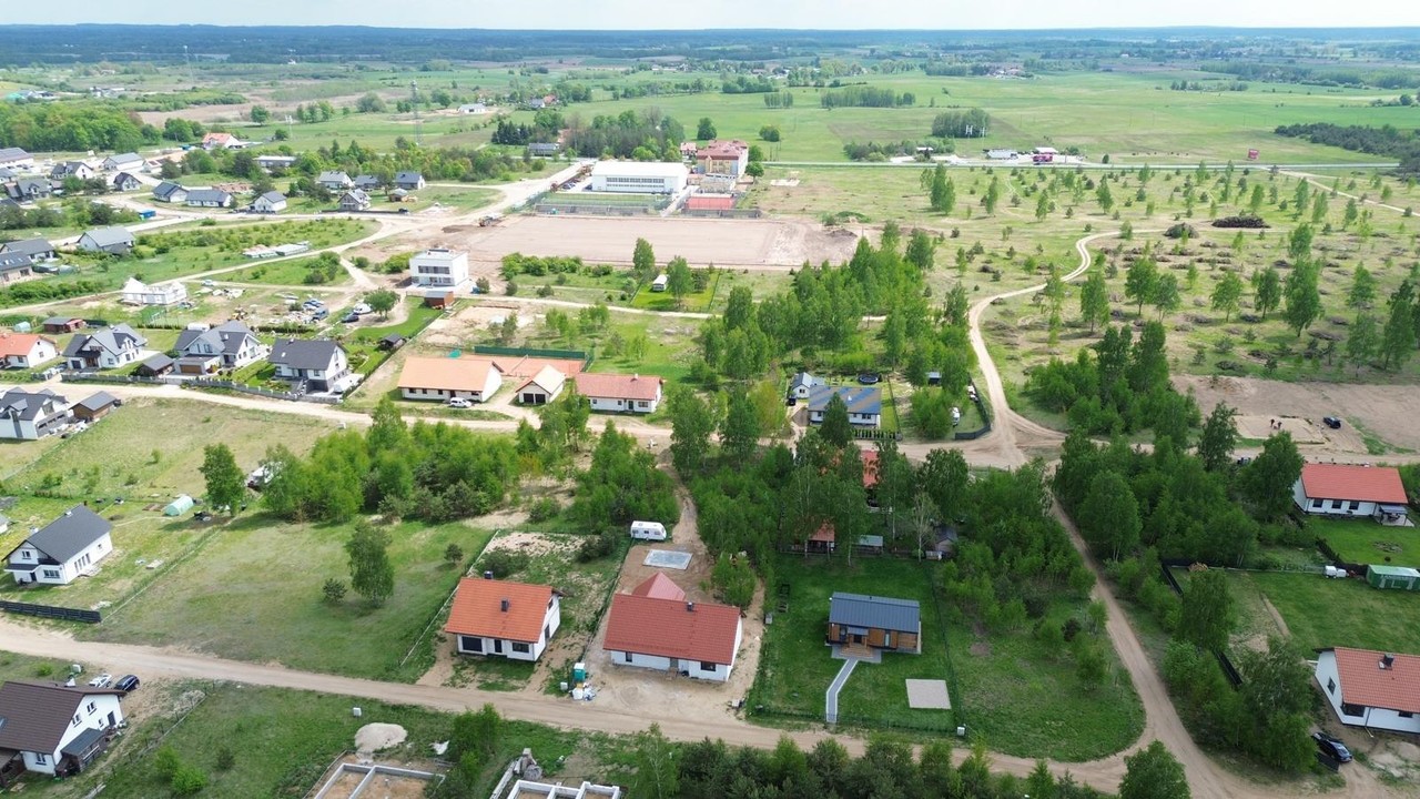 Działka budowlana 986 m²| MPZP| Pasym ul.Spokojna - Więcej
