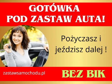 Pożyczka pod zastaw auta – bez Baz i dochodów!-1