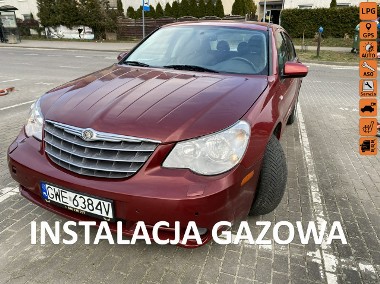 Chrysler Sebring III LPG, klimatronik, długie opłaty, szyberdach, podg. fotele, nawigacja-1