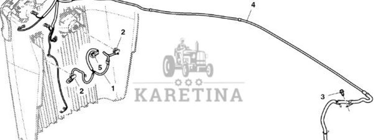 RE306002 John Deere 8345R - Wiązka przewodów-1