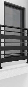 Balustrada taras balkon barierka poręcz RAL stal nierdzewna aluminium-4