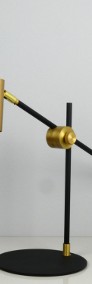 Lampa biurkowa GYLLENE złoty czarny metal nowoczesny-3