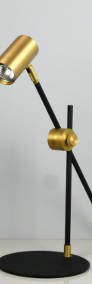 Lampa biurkowa GYLLENE złoty czarny metal nowoczesny-4