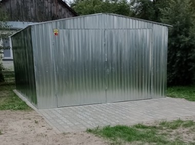 Garaż blaszany 4x5/DWUSPAD- PRODUCENT OGÓLNOPOLSKI /Stalowa Wola-1