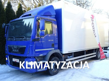 MAN TGM 15.290 Euro 6 kontener 18 palet winda klapa sprowadzony MAN TGM 15.290 Euro 6 DMC 15 TON kontener poduszki winda klapa-1
