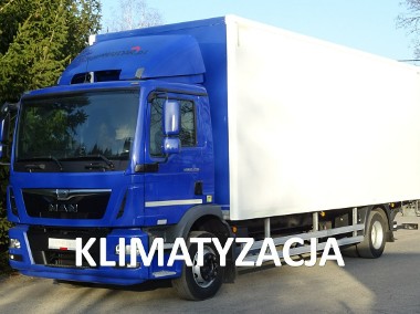 MAN TGM 15.290 Euro 6 kontener 18 palet winda klapa sprowadzony MAN TGM 15.290 Euro 6 DMC 15 TON kontener poduszki winda klapa-1