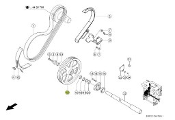 Claas Jaguar 970 - koło pasowe 0004958214