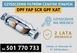 Czyszczenie filtrów DPF katalizatorów