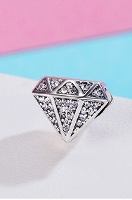 Pandora Charm koralik diament brylant kryształ-2