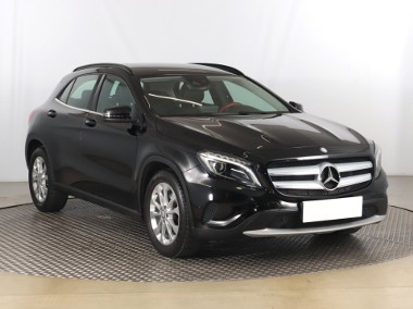 Mercedes-Benz Klasa GLA I , Serwis ASO, Automat, Skóra, Navi, Xenon, Bi-Xenon,-1