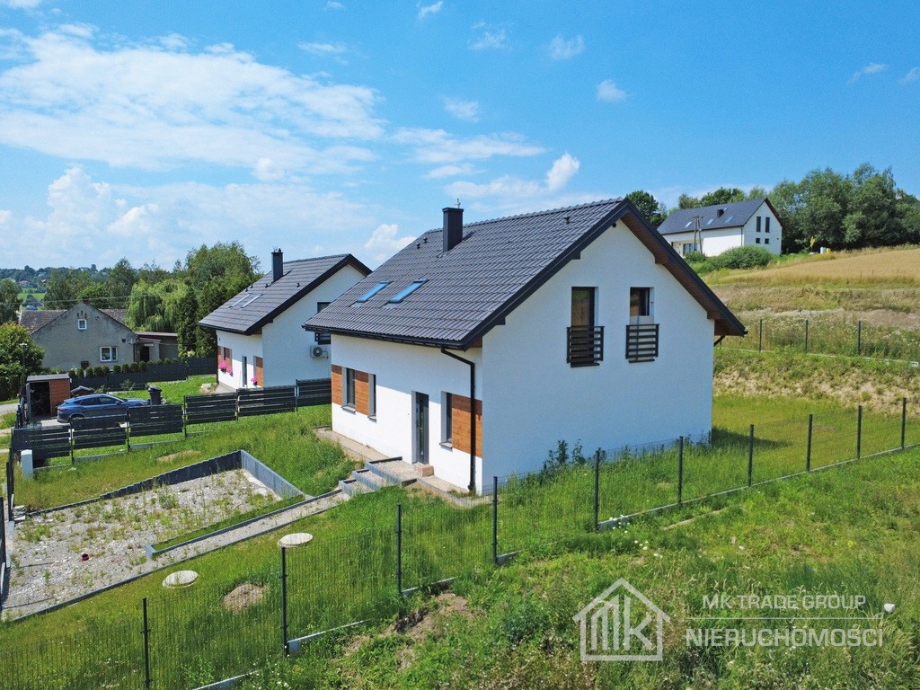 Nowy dom wolnostojący 116m2 ok. Wieliczki, 8ar