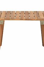 vidaXL Ogrodowy stolik kawowy, 60x60x36 cm, lite drewno akacjowe 46468-2