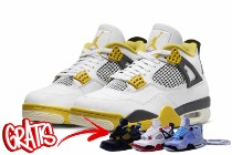 Nike AIR JORDAN 4 Vivid Sulfur / AQ9129–101