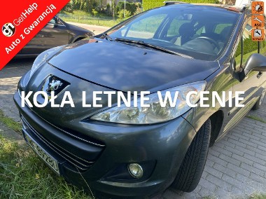 Peugeot 207 Benzyna, po liftingu, 2 kpl. kół, klimatyzacja, szklany dach, isofix-1