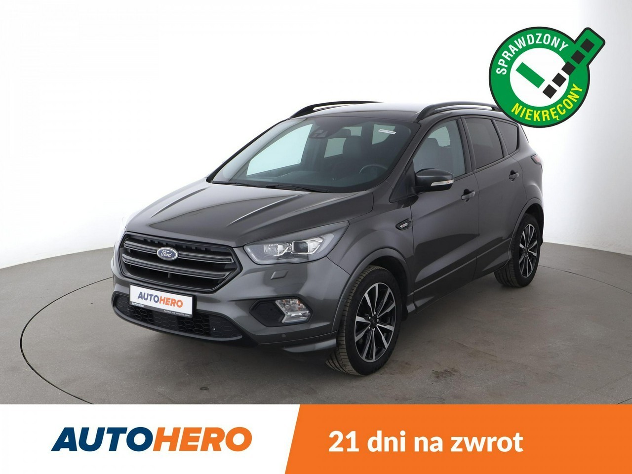 Ford Kuga III ST-Line, bi-xenon, skóra/alcantara, navi, grzane fotele, kamera i cz