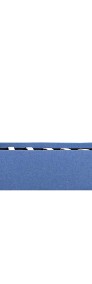 vidaXL Rama łóżka z podnośnikiem i LED, niebieska, tkanina, 120x200 cm 285614-4
