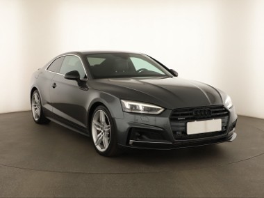 Audi A5 III , Serwis ASO, 218 KM, Automat, Skóra, Navi, Klimatronic,-1