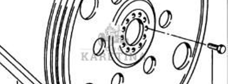 Claas Lexion 570 Koło Pasowe Przekładni CZĘŚCI 0002602841 00 0260 284 1-1