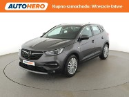 Opel Grandland X skóra, automat, led, grzane fotele + kanapa, pdc, 2 strefowa klima