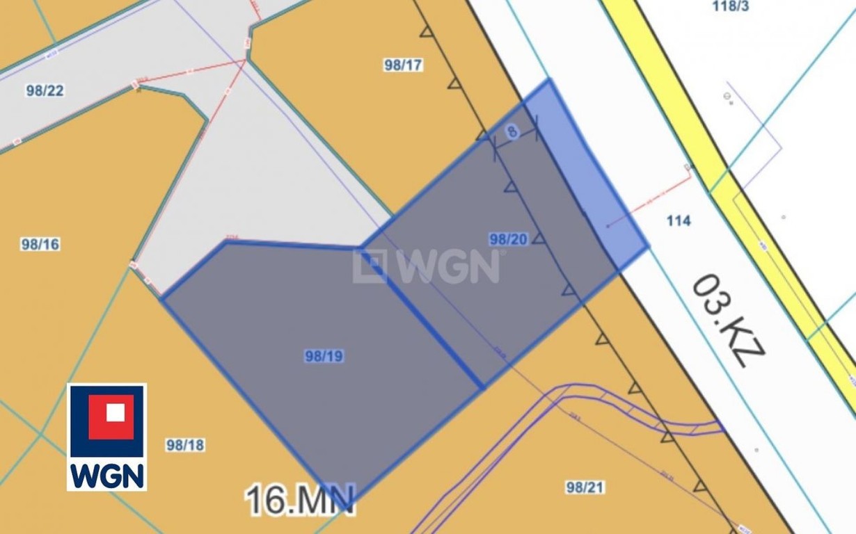 Działka na sprzedaż, 2633 m², Przywidz Roztoka - Widok 5