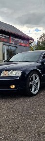 Audi A8 II (D3) 4.2 MPI V8 335 KM, Quattro, Pneumatyka, 20", Automat, Bluetooth, Skó-3