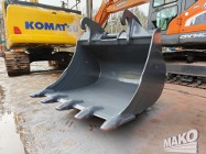 Łyżka 115cm do koparki dwa mocowania Verachtert CW40 CW30 CW20 / Miller fi 65
