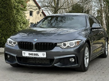 BMW SERIA 4 I (F36) F36 420d GranCoupe M pakiet 190KM B47 Automat Navi Led Niski przebie-1