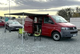 Volkswagen Transporter VW T5 2.0 TDI Kamper, klima, łóżko, roleta, WC, panele, przetwornica