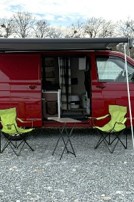 Volkswagen Transporter VW T5 2.0 TDI Kamper, klima, łóżko, roleta, WC, panele, przetwornica-2