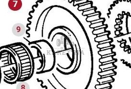 Fendt Favorit 514 Koło Zębate Walcowe CZĘŚCI 514100080190