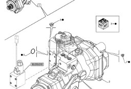 New Holland T6070 Zestaw uszczelek 47871752