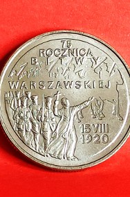 2 zł 1995 r. 75 Rocznica Bitwy Warszawskiej-2