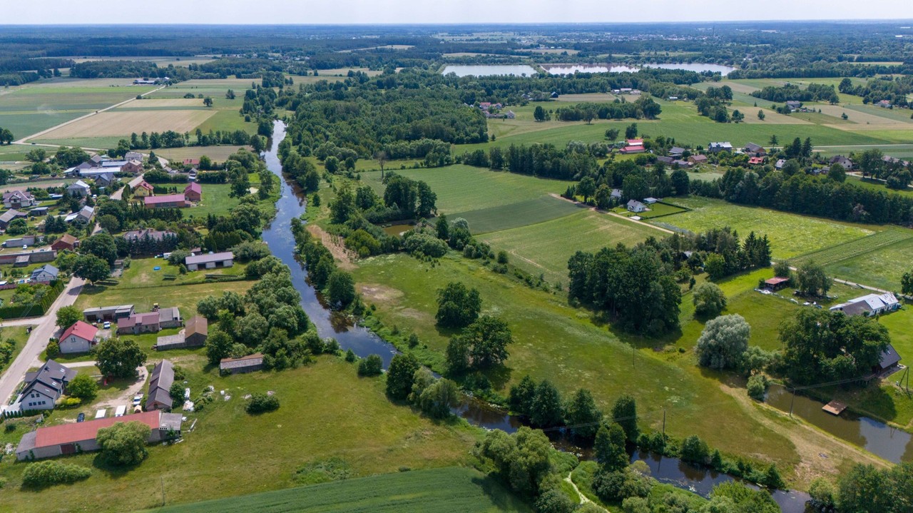 Wyjątkowa działka nad rzeką Wkrą | 1,68 ha | 200 m linii brzegowej - Widok 4