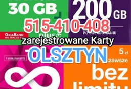 Olsztyn ODBIÓR KART Zarejestrowane karty SIM Czeskie startery Anonimowe Prepaid