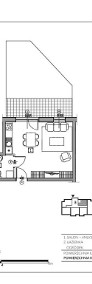Dwupokojowe mieszkanie z 30 metrowym ogródkiem-3