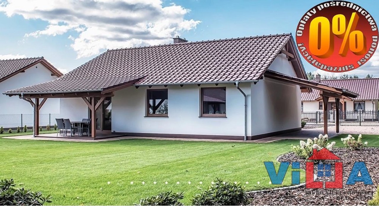 PARTEROWY DOM W ZABUDOWIE BLIŹNIACZEJ - 89 M2