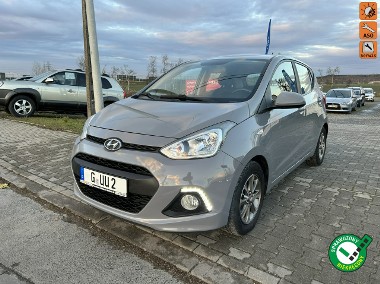 Hyundai i10 II Śliczne auto/Bogata wersja/LEDY/Alufelgi/Podgrzewana kierownica+fote-1