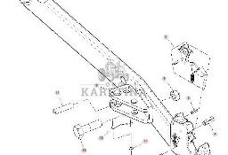 Fendt 930 933 936 942 GEN 7 Ramię Sterujące TUZ Prawe Lewe CZĘŚCI G945870060011 G945870060021
