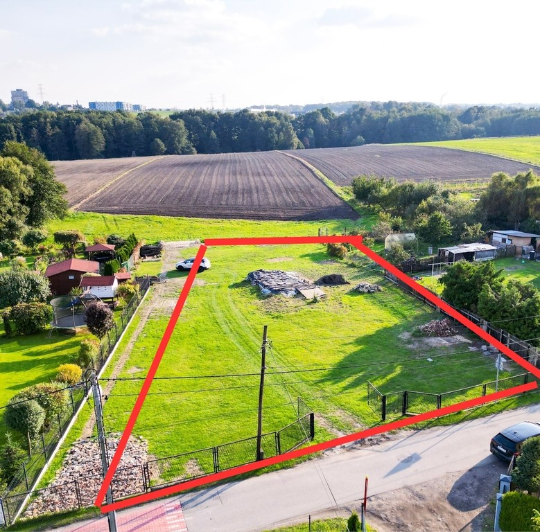 Działka na sprzedaż, 1200 m², Mikołów – pohled 2
