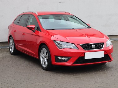 SEAT Leon III , Salon Polska, Serwis ASO, Skóra, Klimatronic, Tempomat,-1