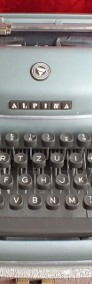 ALPINA Stara maszyna do pisania z lat 50' Alpina Sprawna!-3