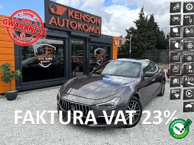 Maserati Ghibli GranLusso, Europejczyk, Podgrzewane wentylowane fotele, LED, Kamera-1