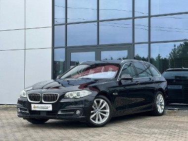 BMW SERIA 5 Bixenon LED El.klapa Skóra Asystent Czujniki Navi Hak Serwis GWARANC-1