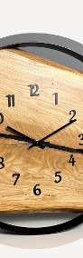 Drewniany zegar ścienny | na zamówienie | 100% personalizacja | różne średnice |-4