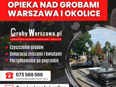 Sprzątanie grobów Warszawa i okolice, opieka nad grobami-1